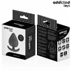 Addicted Toys silikoonist anaaltapp XL – 9.5 cm – Must — Foto 7