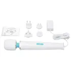 Classique Plug-In wand vibratorius – 33 cm – baltas — Nuotrauka 6