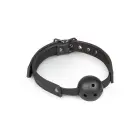 Knebel Ball Gag with PVC Ball – Black — Photo 2