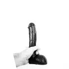 All Black reālistisks dildo – 20 cm (8″) — Foto 5