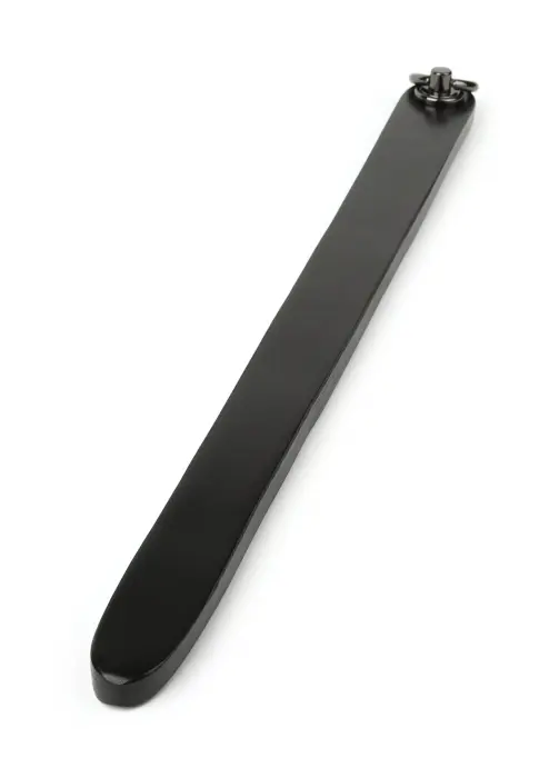Genuine Leather Ruler – Black