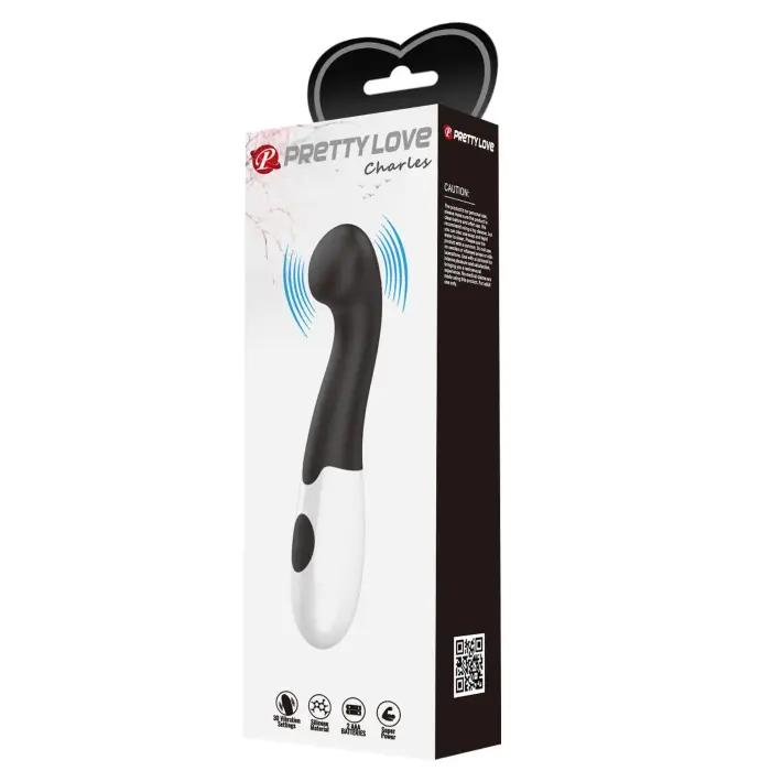 PRETTY LOVE Charles vibrators – melns Foto 9