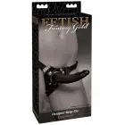 FFG Dizainerio strap-on dildo – 19 cm (7.5″) – Juodas — Nuotrauka 1