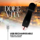 Вибратор Dolce Vita Three – 12.2 см (4.8″) – черный — Фото 4