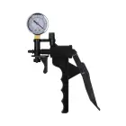 Shots Toys Elite algajate pump PSI-mõõturiga – 23 cm – must — Foto 6