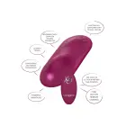 Dual Rider Remote Control Wearable Vibrator – Red — Photo 8