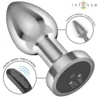 Intense Metal Vibrating Plug M – 8.8 cm – Silver — Photo 3