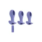 Evolved Hole Punch vibrating silicone anal plug set – 3 sizes — Photo 3