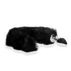 Fox Tail with Metal Butt Plug – Black — Photo 10