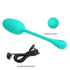 Pretty Love Knucker Vibrating Egg – Green — Photo 11