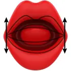 Mia Sicilia – dubultas darbības klitora stimulators ar elastīgu mēlīti – rozā — Foto 2