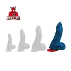 Fuck & Fist Thor XL anatomisks dildo – 28 cm (11″) – zils — Foto 3