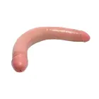 Realistlik kahepoolne dildo – 44.5 cm (17.5″) – Nahavärv — Foto 1