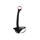 MOB Tuxedo Lace Thong – Black – S/M — Photo 6