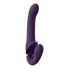 Satu Impulsslaine ja vibreeriv rihmadeta strap-on vibraator – 16 cm (6.3″) – lilla — Foto 8