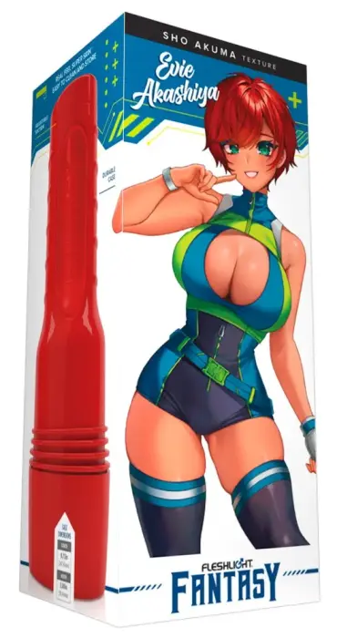 Fleshlight Evie Akashiya Sho Akuma Vaginal Masturbator – 25 cm – Red