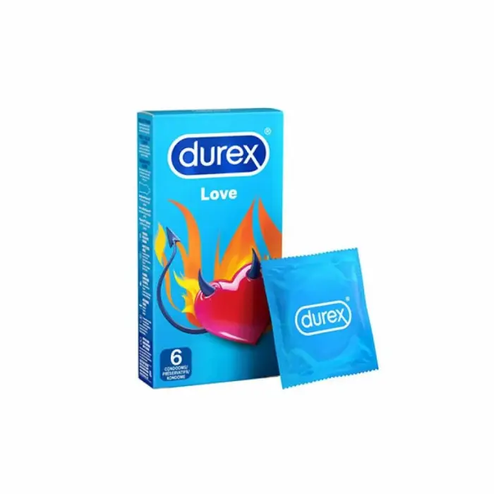 Durex Love Classic Lubricated Condoms – 10 pcs.