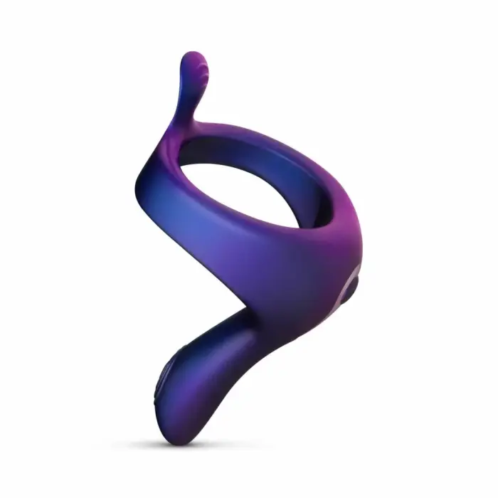 Hueman Vibrating Cock Ring – Blue