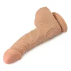LoveToy Real Extreme Dildo – realistlik dildo – PVC – lihatooni – 22,9 cm — Foto 3