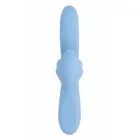 PLAYBOY In Bloom divdarbības vibrators ar sildīšanu un sitieniem, silikons, rozā — Foto 5
