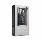 EasyToys – флоггер с анатомической силиконовой рукоятью – чёрный – 37 см — Фото 2