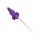 Southern Lights vibruojantis analinis zondas su apšvietimu – Violetinis — Nuotrauka 2