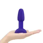 b-Vibe Rimming Petite анальная пробка – 12.5 cm – Фиолетовый — Фото 6
