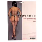 Be Wicked Cannot Hide сетчатое боди – чёрное – One Size — Фото 5