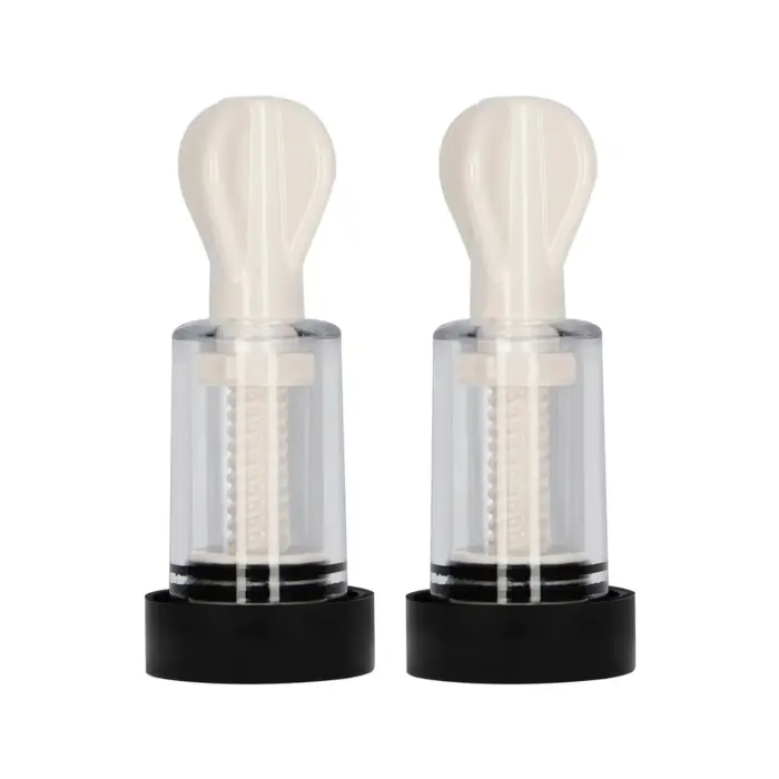 Elektrostimulācijas bipolāri krūtsgala sūcēji – balts/caurspīdīgs Foto 6