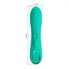 PRETTY LOVE DJ Stick vibratorius – magnetinis USB įkrovimas – daugiaspalvis — Nuotrauka 6