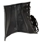 Leder Korsett 56cm vöökorstett – must — Foto 7