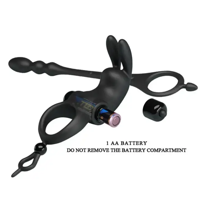 PRETTY LOVE - Vibrējoša locekļa uzmava V Foto 6