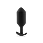 B-Vibe Snug Plug 6 – 15 cm – Melns Foto 4