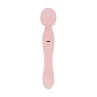 Good Vibes Only Simi dubultais wand vibrators – 24.4 cm (9.6″) – rozā — Foto 4
