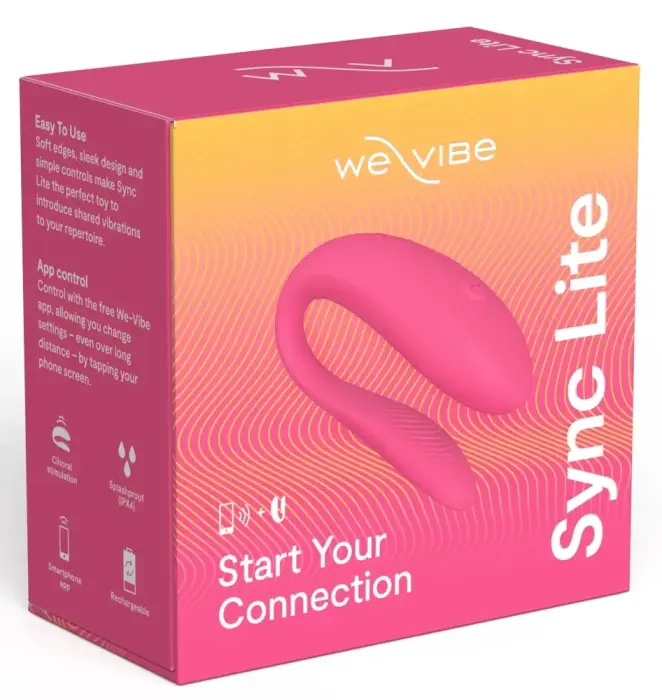 We-Vibe Sync Lite Pink App-Controlled Couples Vibrator