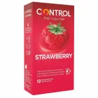 Control Adapta zemeņu prezervatīvi – 12 gab. — Foto 1