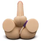 LoveToy Streetgirl's #14 with Bendable Dildo – premium masturbatorius su lanksčiu dildo, TPE — Nuotrauka 8
