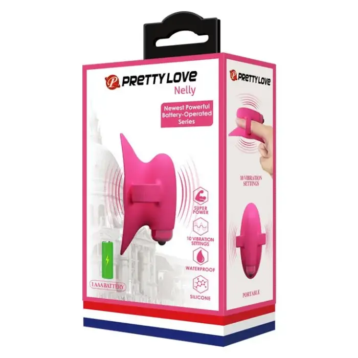 PRETTY LOVE Nelly 10 funkciju klitora stimulators – rozā Foto 10