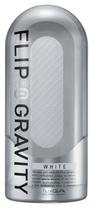 Tenga Zero Gravity Soft Masturbator – White