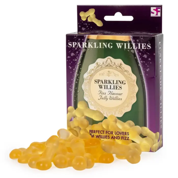 Sparkling Willies – мармелад в форме пенисов – вкус игристого вина – 120 г