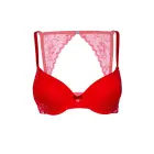 Push-up bra w/ lace racerback – Red – 75D — Photo 6