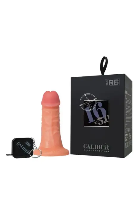 Caliber 16/5 reālistisks dildo – 16 cm (6.3″) – miesas krāsa