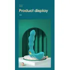 Stymulator-Angelo meeste prostata kolmekordse stimulatsiooni dildo – 15 cm – Sinine Photo