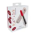 Tiffany Lipstick Vibrator with interchangeable tips – 3 cm (1.2″) – Pink — Photo 2
