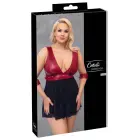 Cottelli Bondage Plus Babydoll 4XL Red Matte Look with Adjustable Restraints — Photo 1
