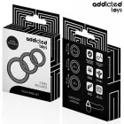 Addicted Toys Silicone Support Ring Set Model 1 – 3 Sizes – Black — Photo 6