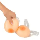 Cottelli Collection – silicone breast forms on an adjustable transparent bra – 800 g — Photo 6