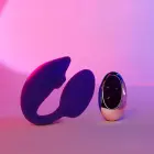 WONDERLOVER Dual-Stimulation Couples Vibrator – Midnight Indigo — Photo 7