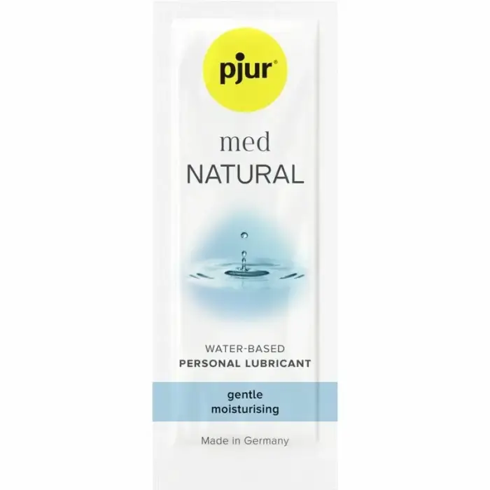 Pjur Med Natural Water-Based Lubricant – 2 ml