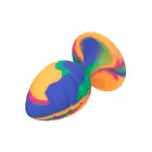 Cheeky Swirl Anal Plug – 4.4 cm (1.75″) – Multicolored — Photo 9